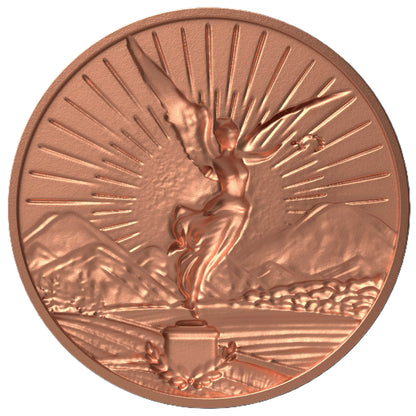 2026 Angel of Independence 12g Copper Stacker Blind Box