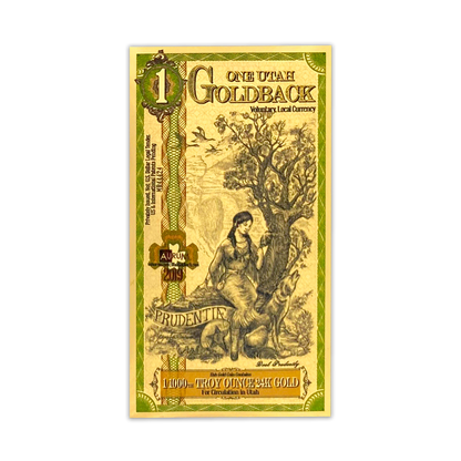 1 Utah Goldback - CoinsTV