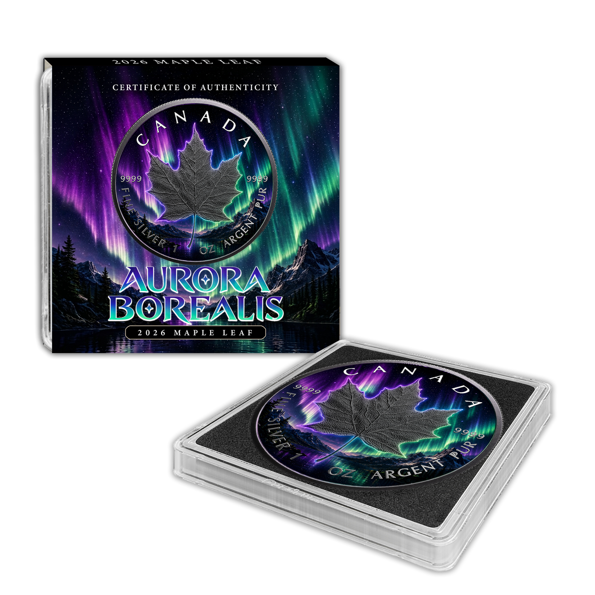 2026 Maple Leaf - Aurora Borealis Edition