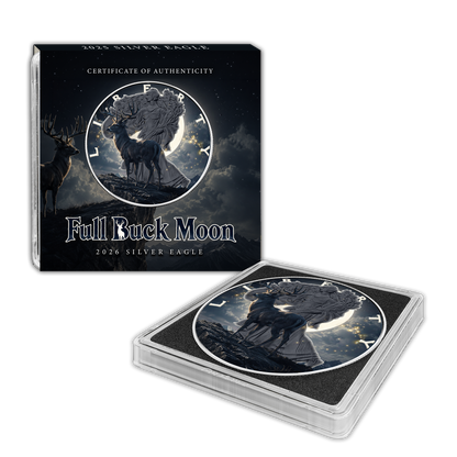 2026 Silver Eagle - Full Buck Moon Edition