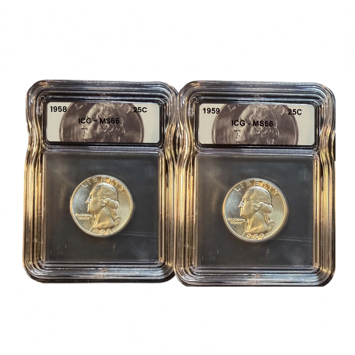 Washington Silver Quarter - ICG MS66 Washington Label Grab Bag