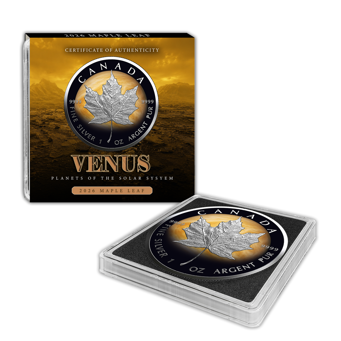 2026 Venus Maple Leaf - Planets of the Solar System Series