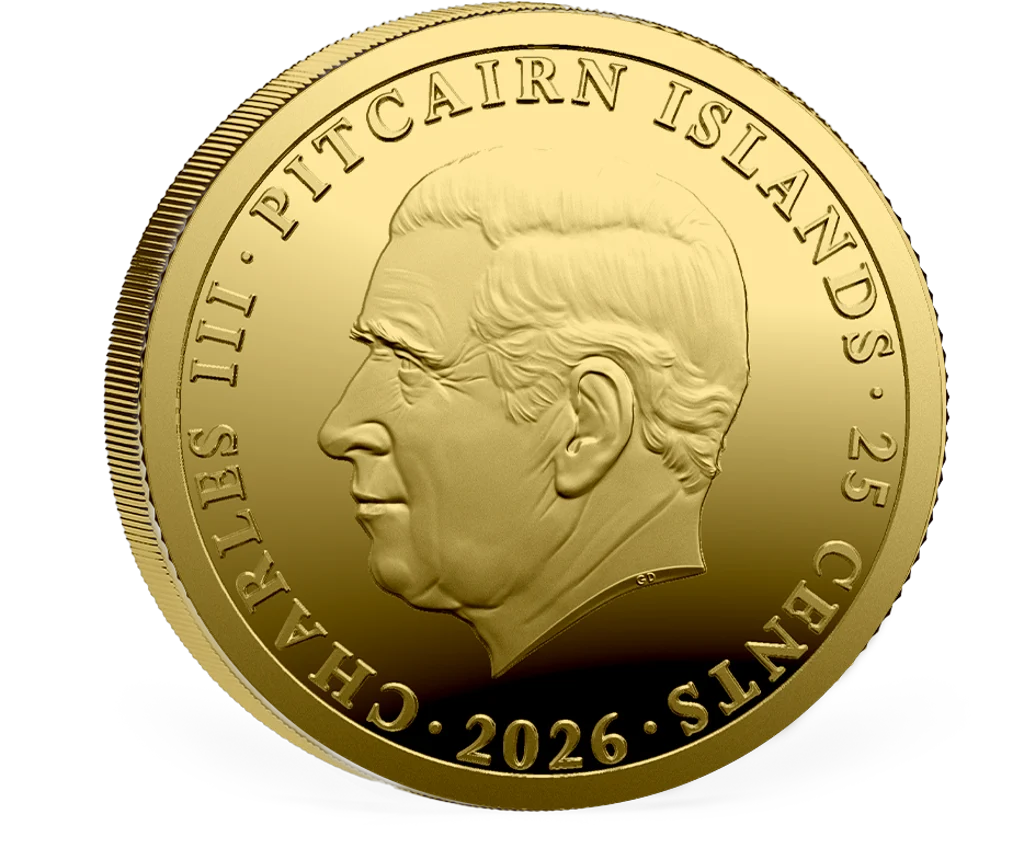 2026 Pitcairn Islands Lunar Horse 0.5g Gold Coin