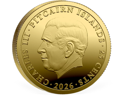 2026 Pitcairn Islands Lunar Horse 0.5g Gold Coin