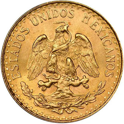 Mexico 2 Pesos Gold Coin