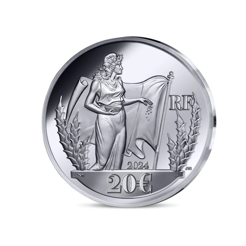 2024 France Liberty Sower 1 oz Silver Proof - CoinsTV