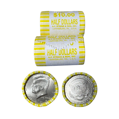 2007-P Kennedy Half Dollar Uncirculated - Original Bank-Wrapped Roll NF String Sons