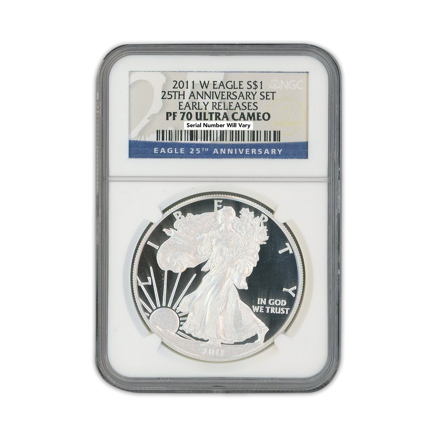 2011 W Silver Eagle - Early Releases - NGC PF70 Ultra Cameo - CoinsTV