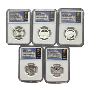 2011-S Silver Quarter Proof - America the Beautiful - NGC PF69UCAM Grab Bag
