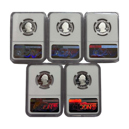 2020-S Silver Quarter Proof - America the Beautiful - NGC PF70 Grab Bag