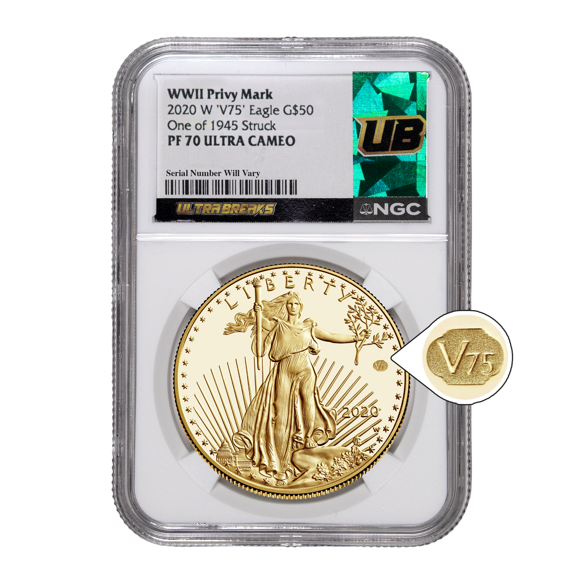 UltraBreaks Privy Power Elite: Silver Eagle Special Edition - CoinsTV