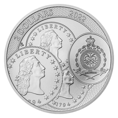 2022 Niue Thaler 1 oz Silver Coin - CoinsTV