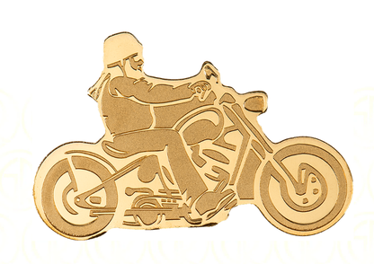 2022 Palau Golden Highlights Biker 0.5 gram .9999 Gold - CoinsTV