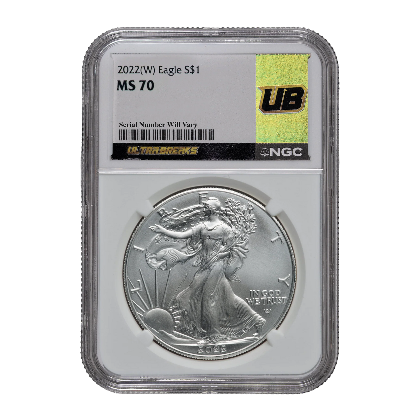 UltraBreaks Saved by the 90s Silver Eagle NGC Certified - CoinsTV
