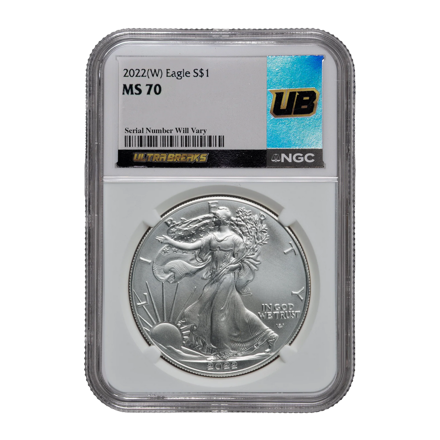 UltraBreaks Saved by the 90s Silver Eagle NGC Certified - CoinsTV