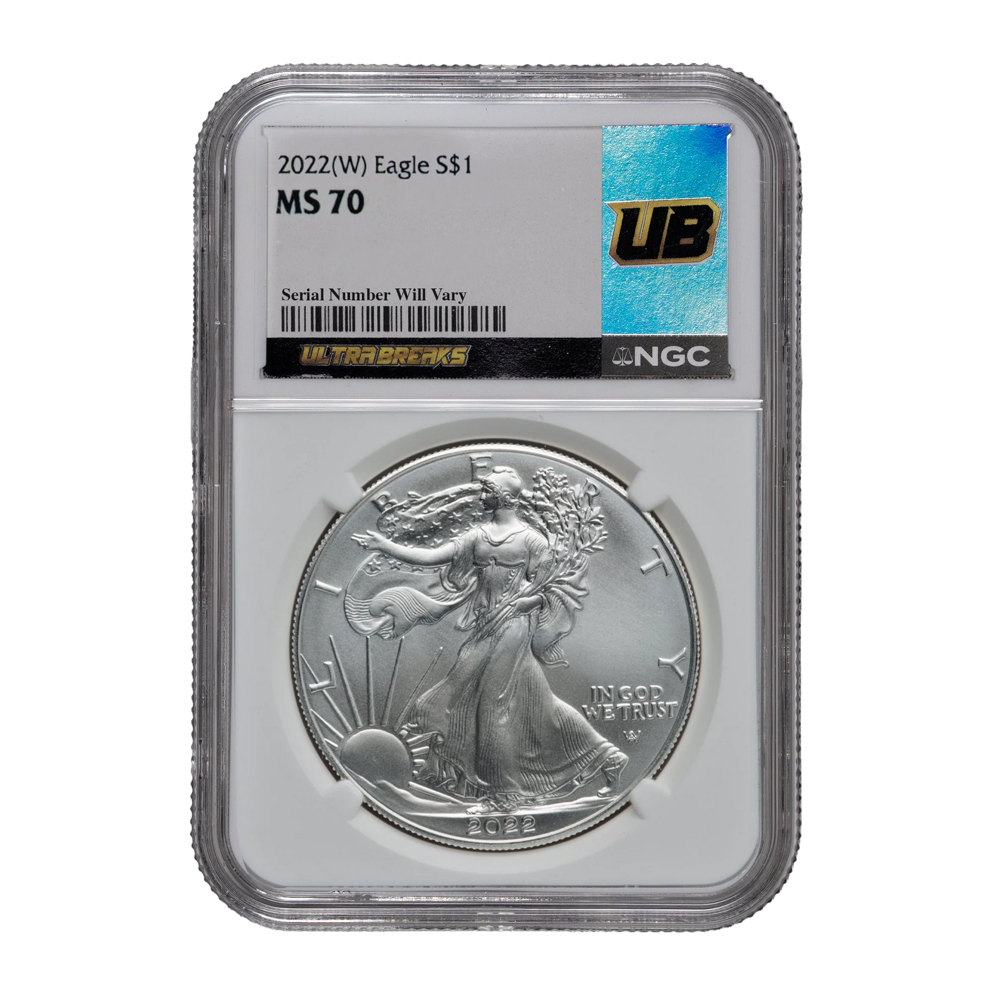 UltraBreaks Saved by the 90s Silver Eagle NGC Certified - CoinsTV