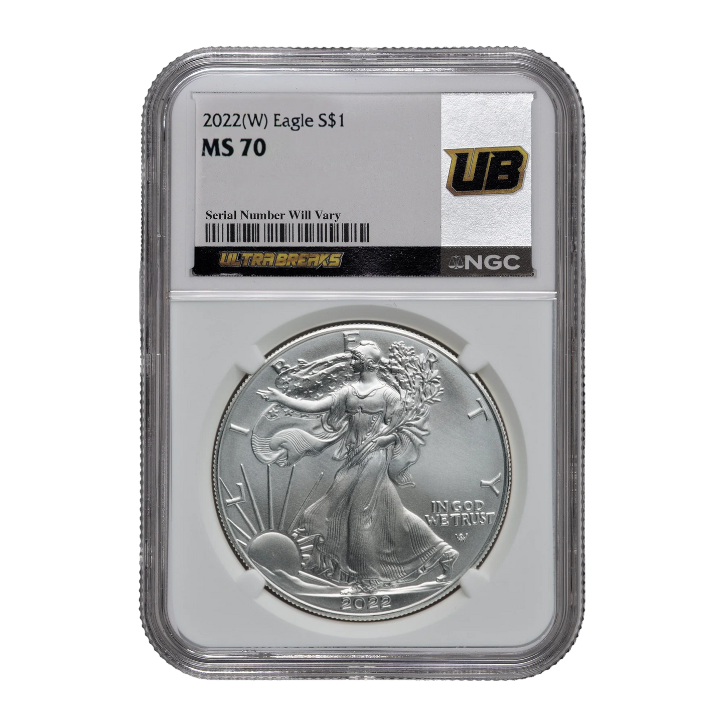 UltraBreaks Saved by the 90s Silver Eagle NGC Certified - CoinsTV