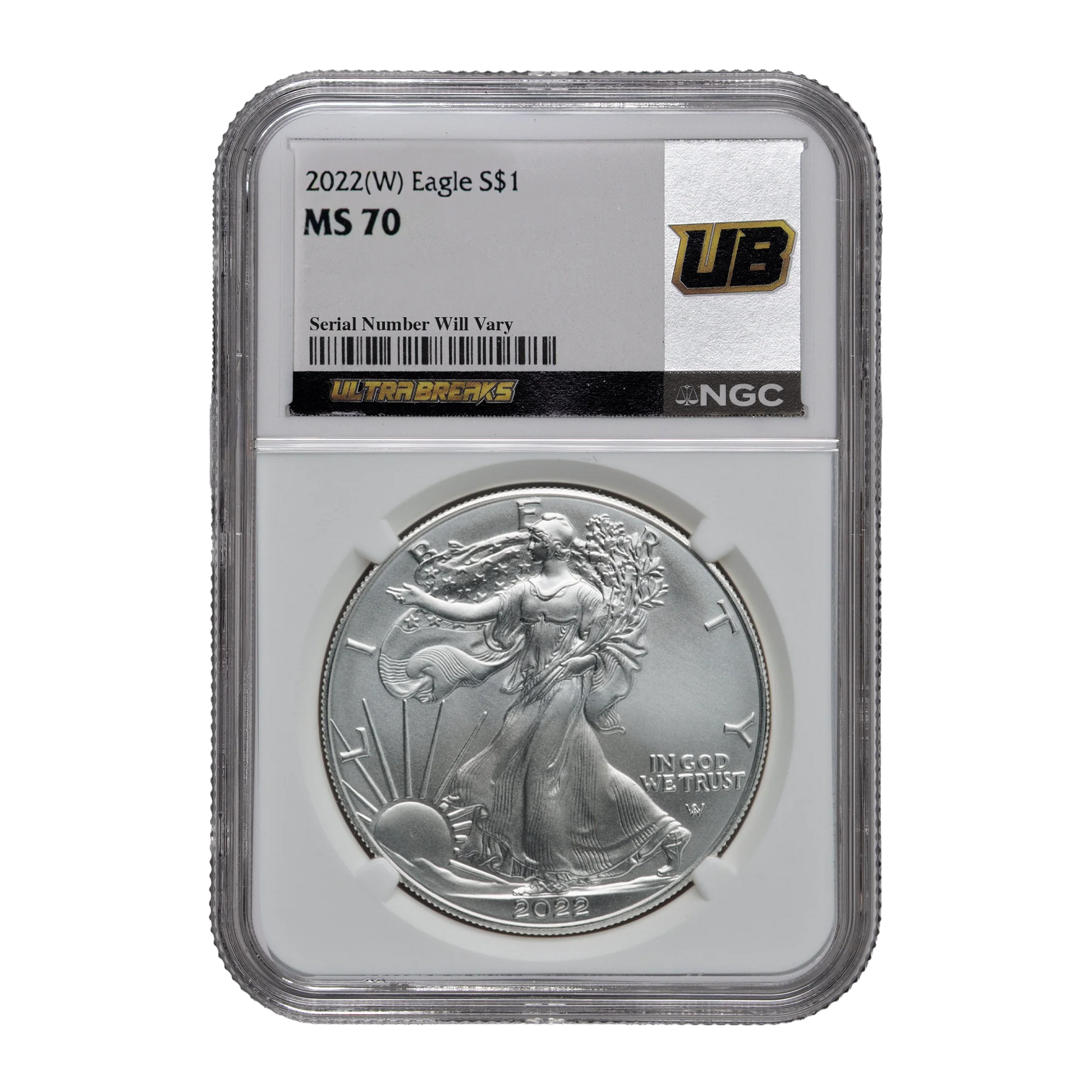 UltraBreaks Saved by the 90s Silver Eagle NGC Certified - CoinsTV