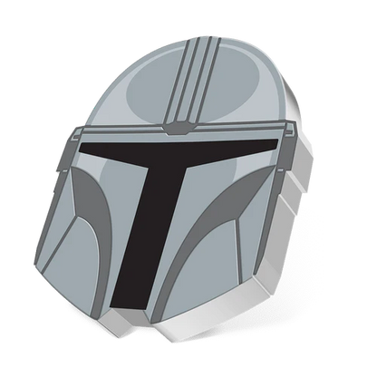 2023 Niue Star Wars Mandalorian Helmets Din Djarin 1 oz Silver Coin - CoinsTV