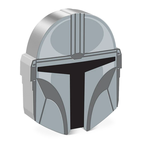 2023 Niue Star Wars Mandalorian Helmets Din Djarin 1 oz Silver Coin - CoinsTV
