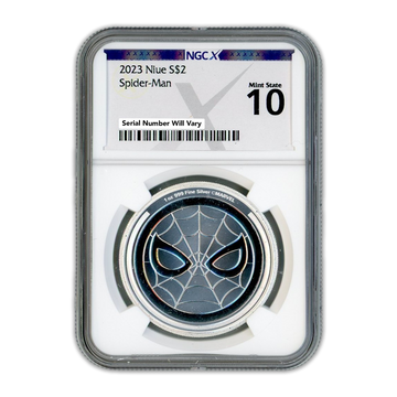 2023 Niue Marvel Spider-Man - NGCX MS10 1oz Silver