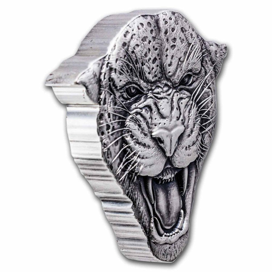 2023 Niue Fierce Nature Leopard 2 oz Silver