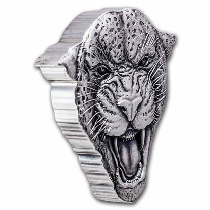 2023 Niue Fierce Nature Leopard 2 oz Silver