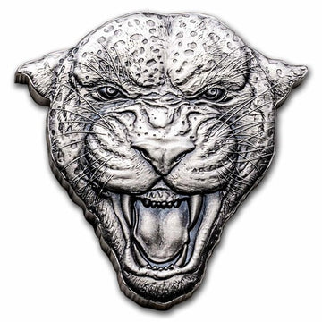2023 Niue Fierce Nature Leopard 2 oz Silver