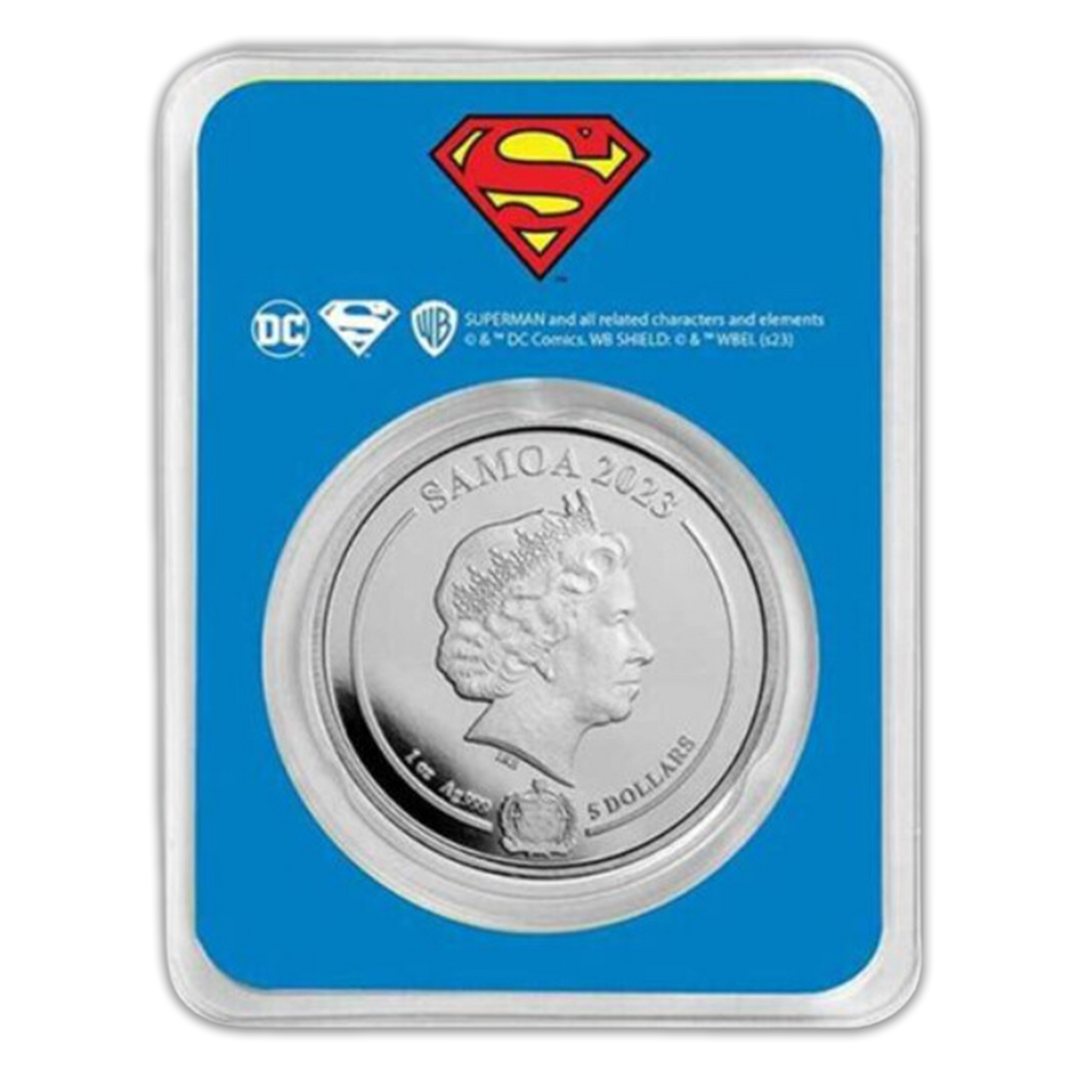 2023 1 oz Superman DC Comics Colored Silver