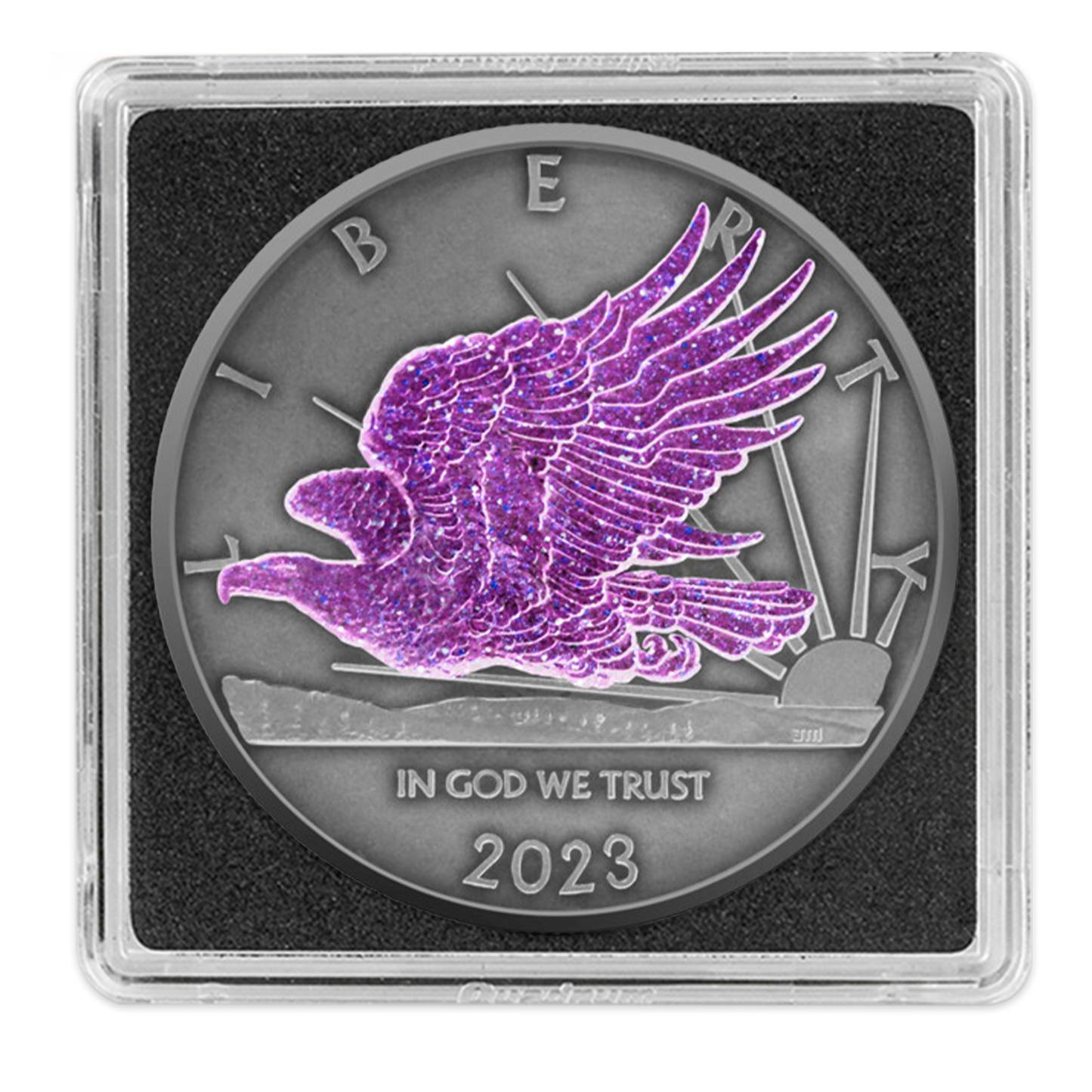 PREORDER:  2023 IconMint Malibu Dream Mercanti Eagle 1 oz Silver - CoinsTV