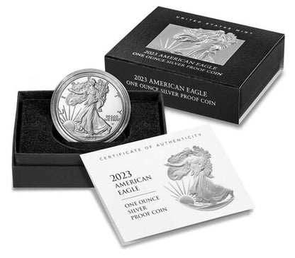 2023 American Silver Eagle - West Point Proof - Original Government Packaging (OGP)