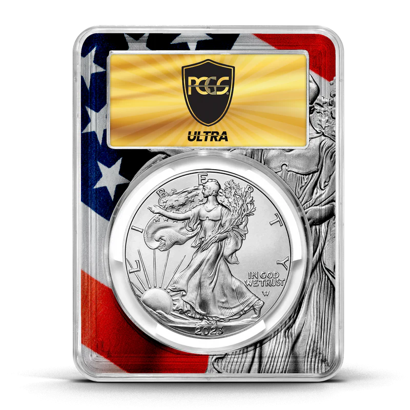 2023 Ultrabreaks Silver Eagles MS70 Pack - Made in the USA - CoinsTV