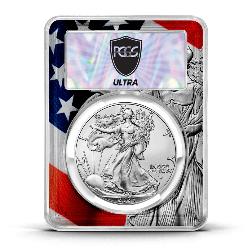 2023 Ultrabreaks Silver Eagles MS70 Pack - Made in the USA - CoinsTV