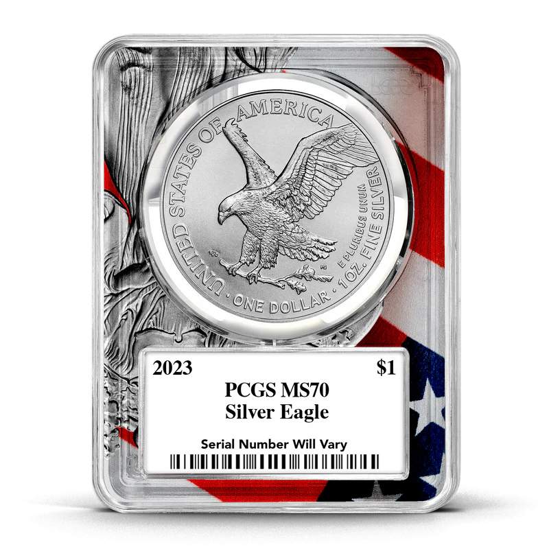 2023 Ultrabreaks Silver Eagles MS70 Pack - Made in the USA - CoinsTV