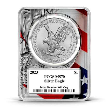 2023 Ultrabreaks Silver Eagles MS70 Pack - Made in the USA - CoinsTV