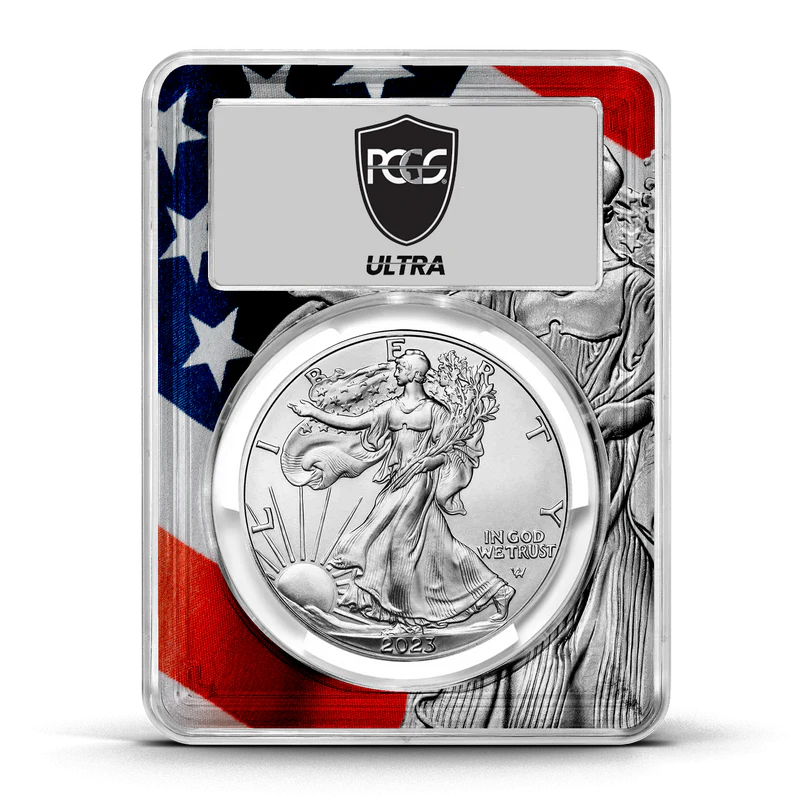 2023 Ultrabreaks Silver Eagles MS70 Pack - Made in the USA - CoinsTV