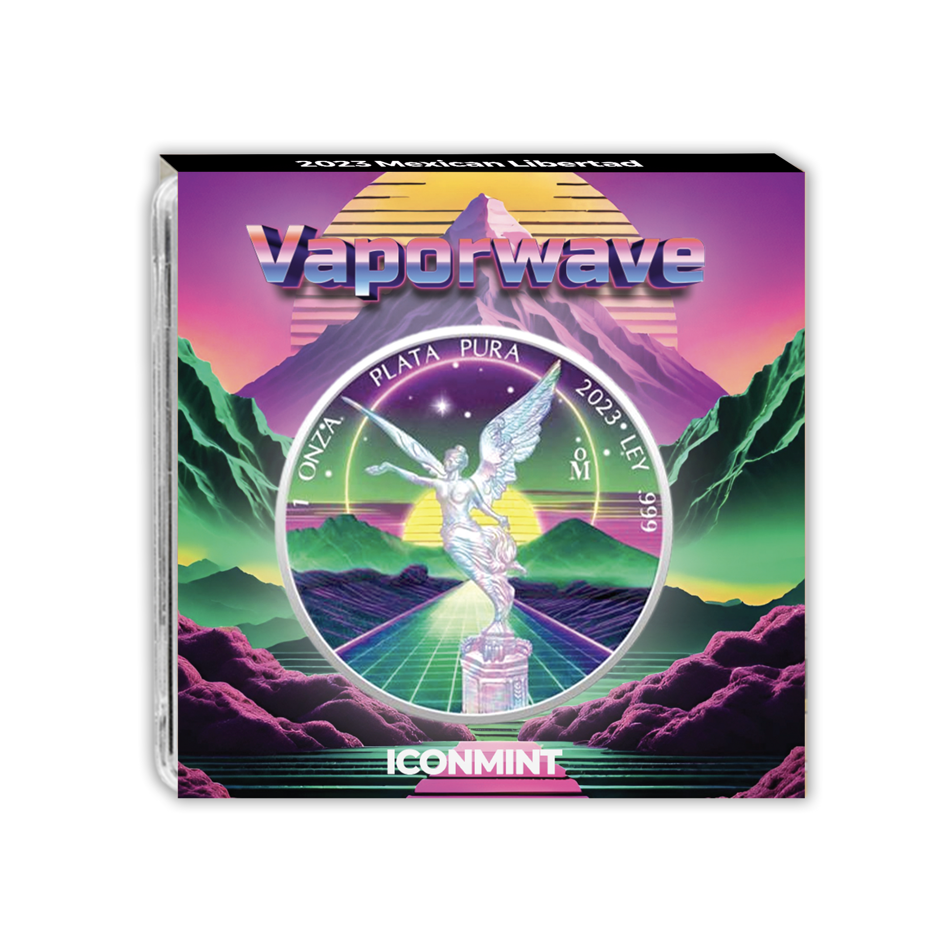 2023 Vaporwave Mexican Libertad - Icon Mint – CoinsTV
