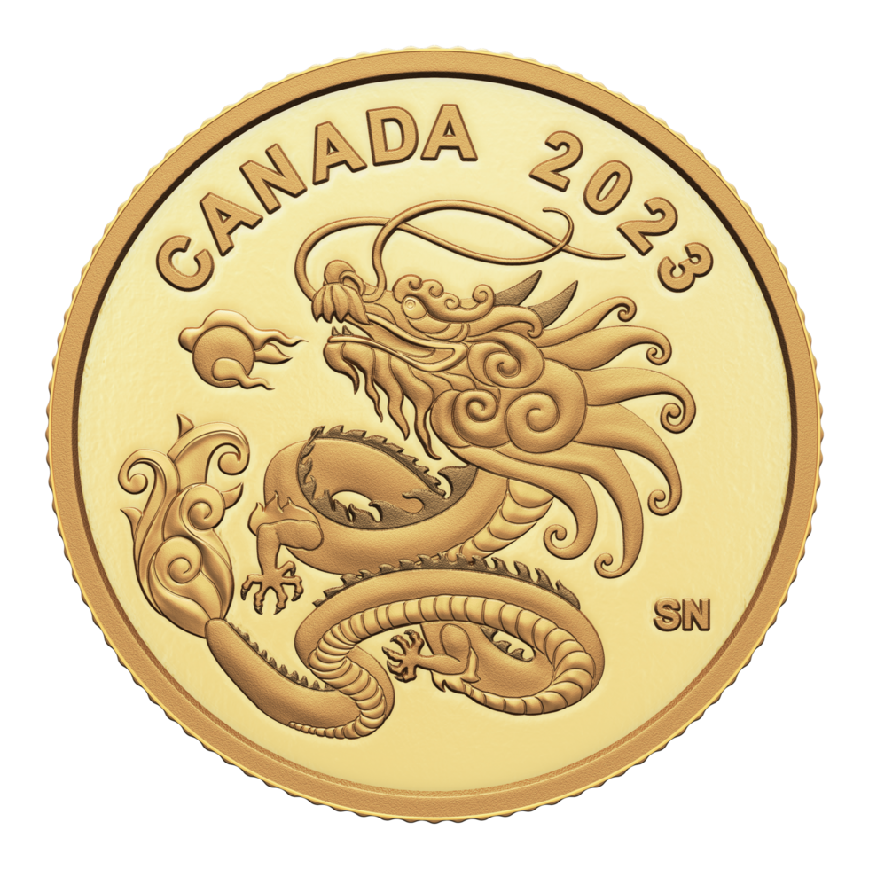 2023 Canada Heavenly Dragon Proof 1/20 oz Gold Coin NGC PF 70 UCAM - CoinsTV