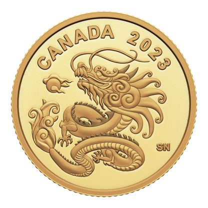 2023 Canada Heavenly Dragon Proof 1/20 oz Gold Coin NGC PF 70 UCAM - CoinsTV