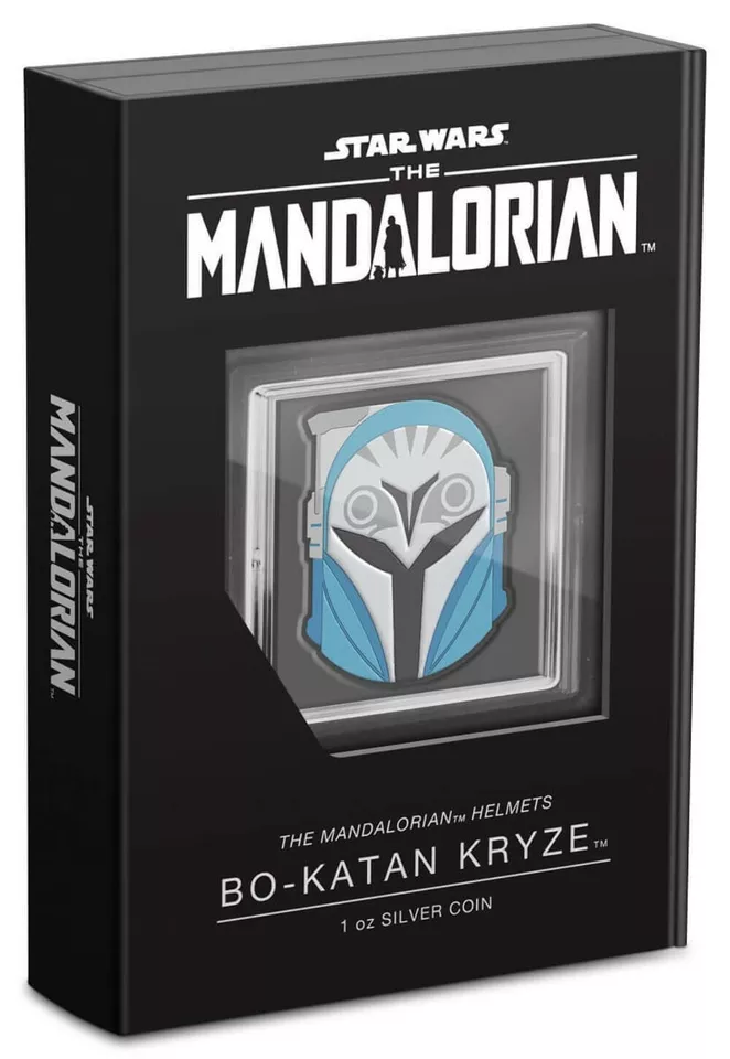 2023 Star Wars - The Mandalorian Helmets - Bo-Katan Kryze 1oz Silver Coin - CoinsTV