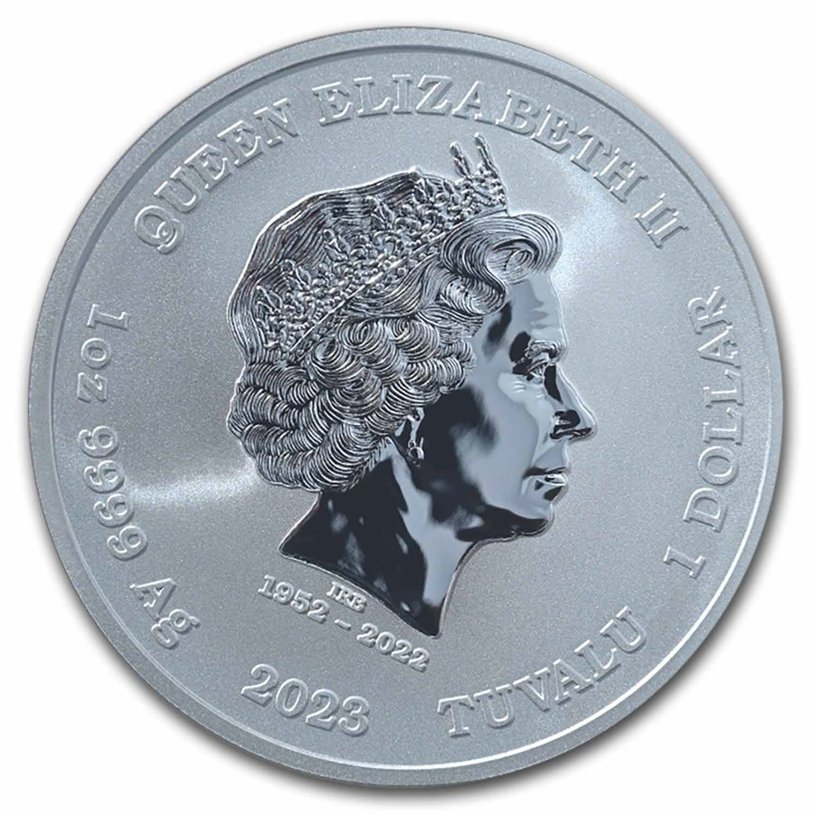 2023p Tuvalu Gods of Olympus - Apollo - NGC MS70 - CoinsTV