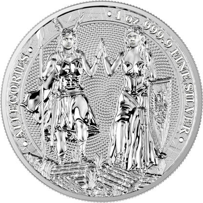 2023 1 oz Germania Allegories Galia & Germania Brilliant Uncirculated