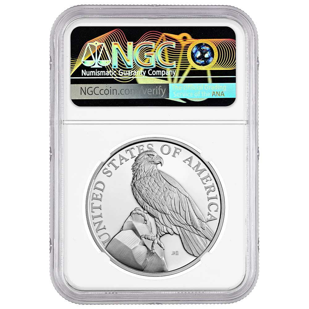 2023-P American Liberty 1 oz Silver Medal - NGC PF70UC AR Advance Releases Label - CoinsTV