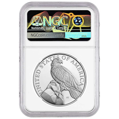 2023-P American Liberty 1 oz Silver Medal - NGC PF70UC AR Advance Releases Label - CoinsTV