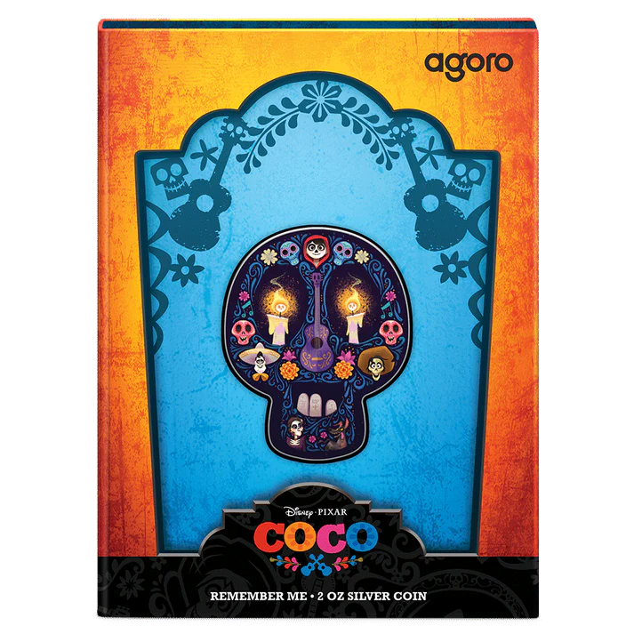 Disney - Coco - Remember Me 2 oz Silver - CoinsTV