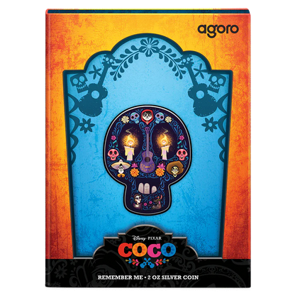 Disney - Coco - Remember Me 2 oz Silver - CoinsTV