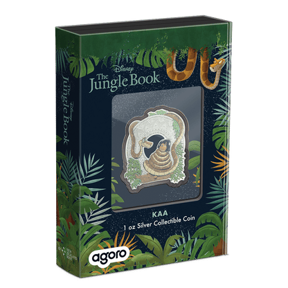 2025 Niue Disney The Jungle Book Kaa 1 oz Silver Coin