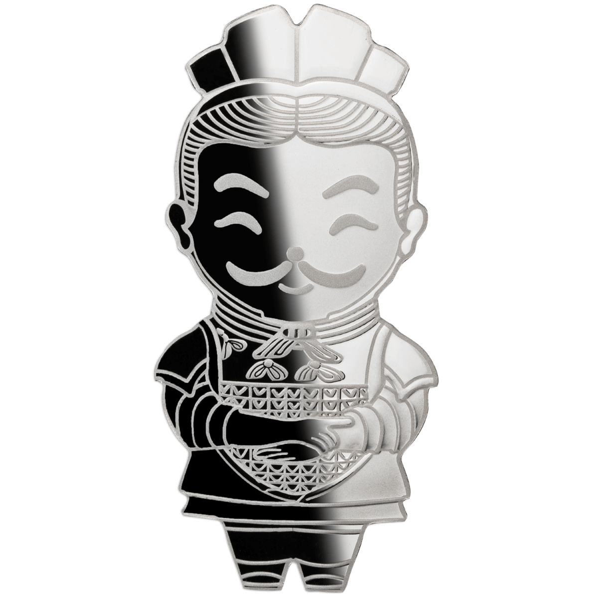 2024 Fiji Terracotta Army Chibi 10g Silver - CoinsTV