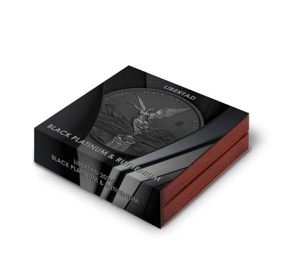 2024 Mexico Libertad Ruthenium & Black Platinum Edition 1 oz Silver Coin - CoinsTV