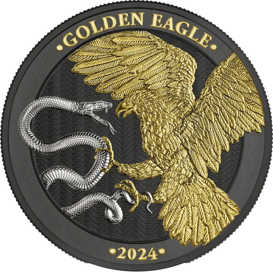 2024 Malta Golden Eagle Limited Edition 1 oz Silver Coin - CoinsTV
